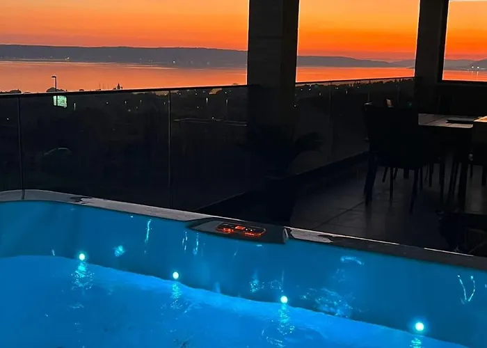 Luxury Penthouse Gatsby - Bay Of Split - Panoramic Sea View شقة *