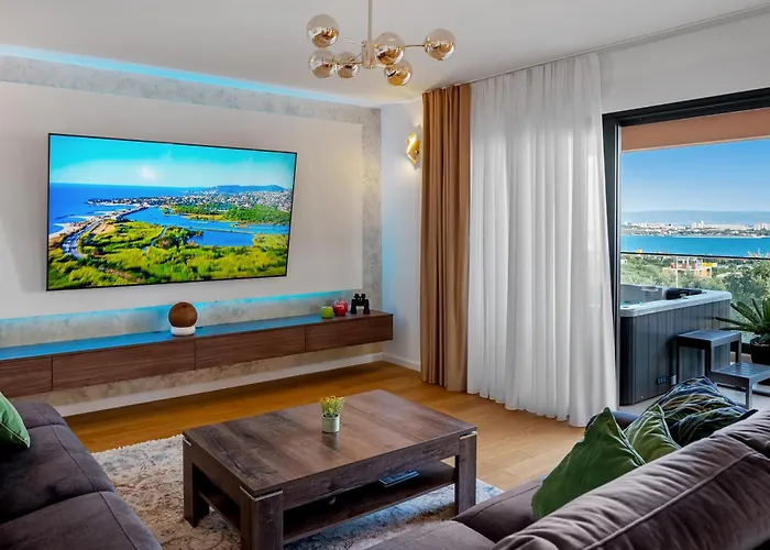 Luxury Penthouse Gatsby - Bay Of Split - Panoramic Sea View شقة