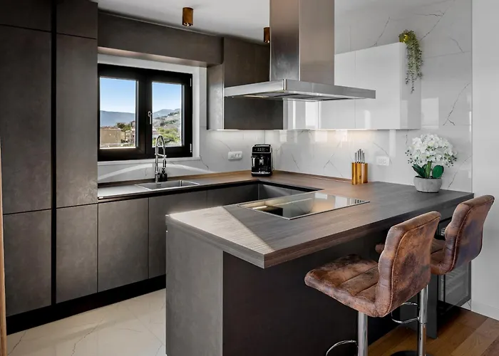 Luxury Penthouse Gatsby - Bay Of Split - Panoramic Sea View Kaštela